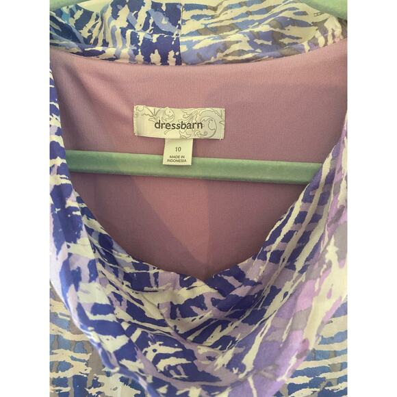 Women’s Dressbarn Size 10 Multi Soft Lightweight Dress - Picture 5 of 10